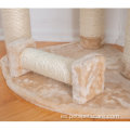 Postes de sisal curados de Wood Cat Tree Cured